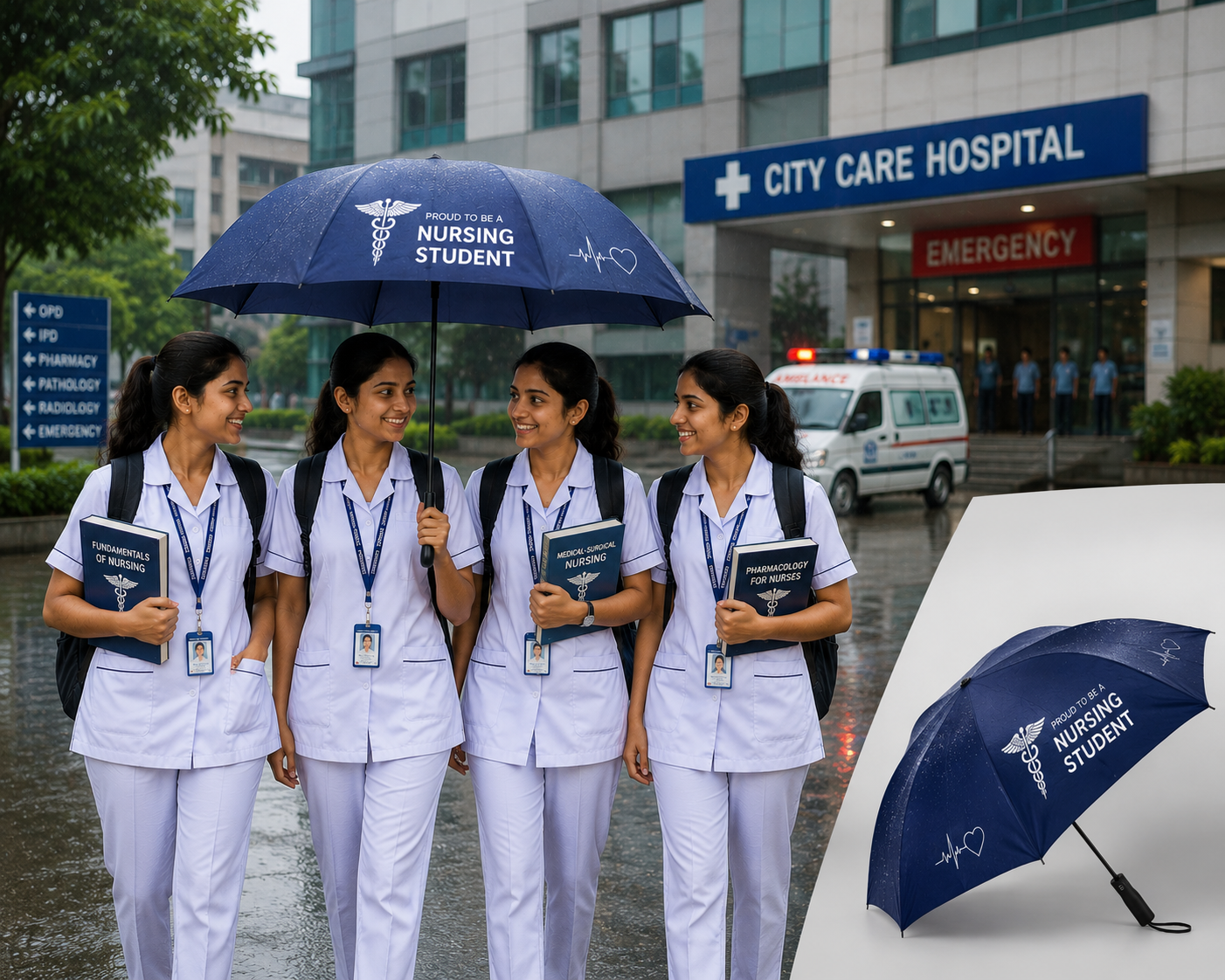 SR Healthcare Branded Umbrella